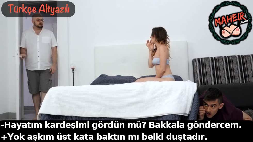 Abimin ilgisizliğinden sıkılan yengemi devamlı ben sikiyorum