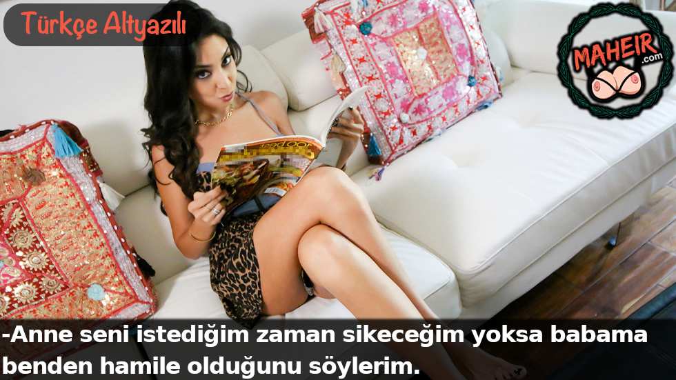 Sikiştiğimizi babama söylerim diyerek anneme şantaj yaptım Bölüm 2